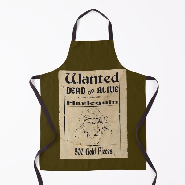 Item preview, Wanted Poster - Harequin 500 Gold Pieces designed and sold by Edpod.