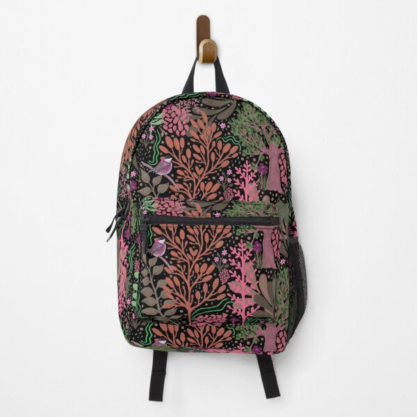 Item preview, The Bird in the Forest (vibrant pink) designed and sold by AmberAzbell.