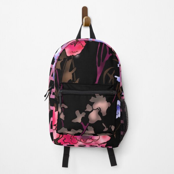 Item preview, Pretty chinese watercolor pink flowers with a chinese lattice designed and sold by CuisineCat.