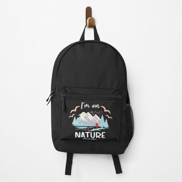 Item preview, I'm on nature mode, mountain hiking black designed and sold by NineJuly.