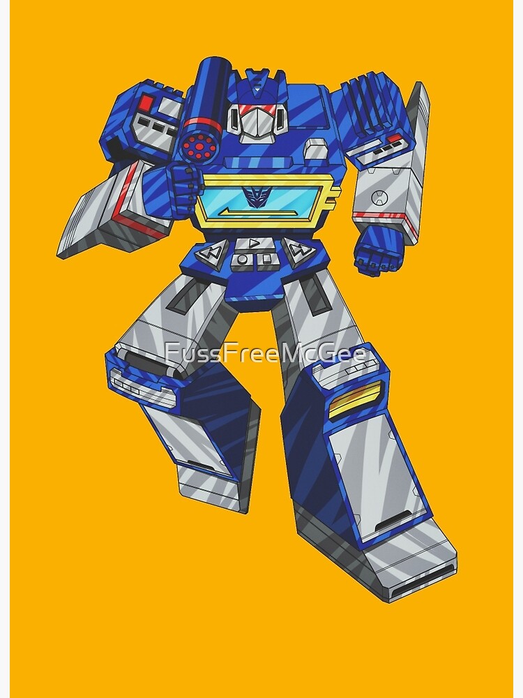 Soundwave from transformers with the transformers: prime design