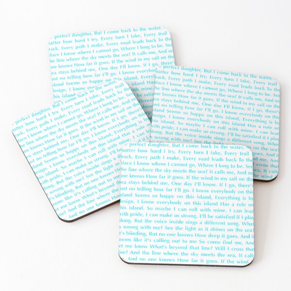 Item preview, How Far I’ll Go (style3) designed and sold by QuotableYou.