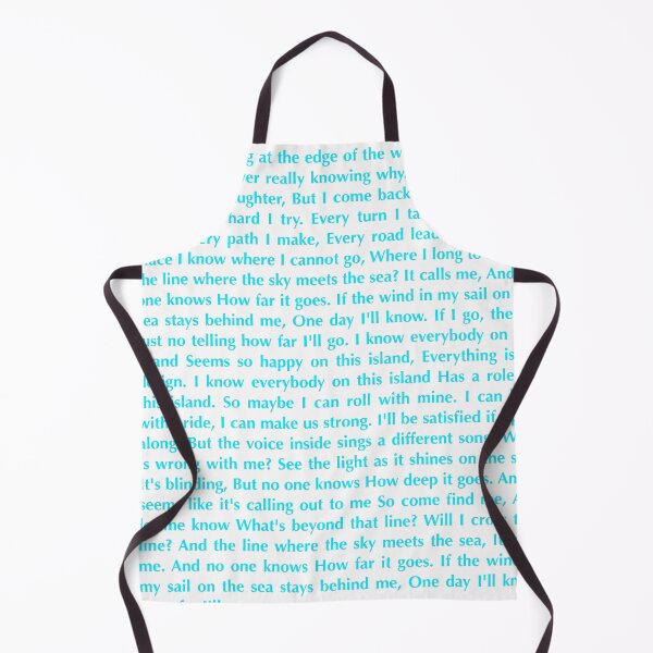 Item preview, How Far I’ll Go (style3) designed and sold by QuotableYou.