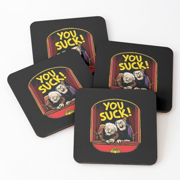 Item preview, You Suck (Statler and Waldorf) designed and sold by BaddestShirt.