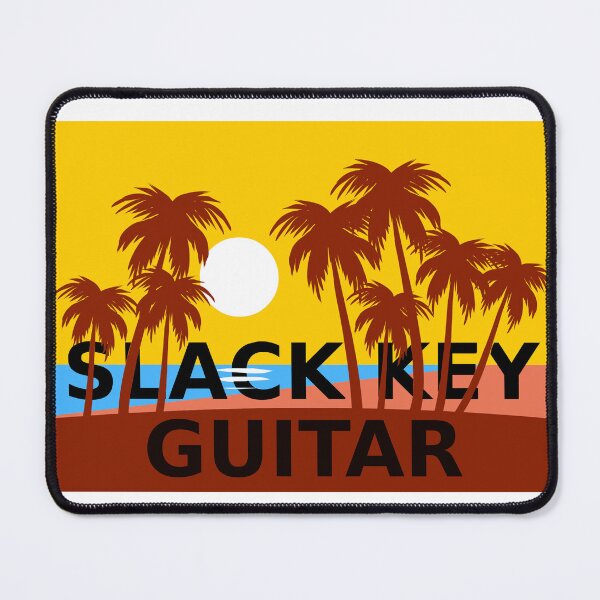 Item preview, Slack Key Guitar Palm Trees designed and sold by GuitarNuts.