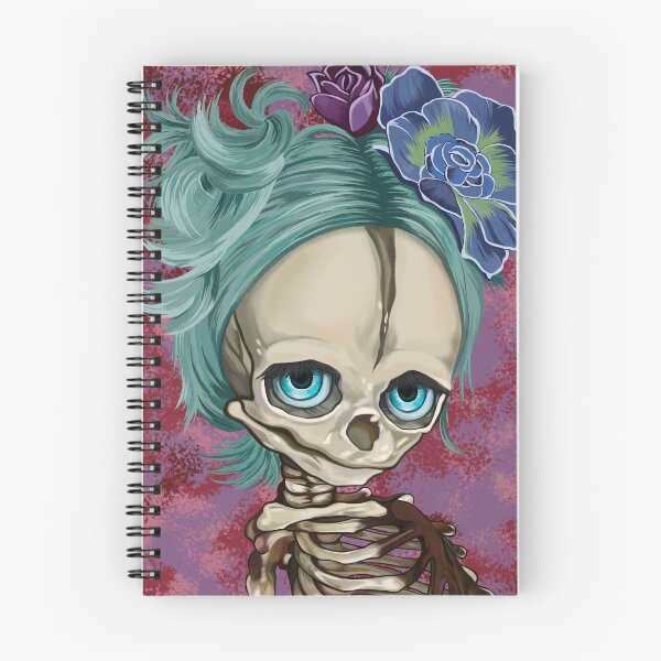 Item preview, Esqueleto de niña con hermosos ojos designed and sold by ArtLab9.