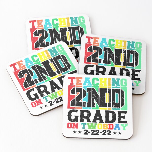 Item preview, Teaching 2nd Grade on Twosday 2-22-22 designed and sold by ZANKELLO.