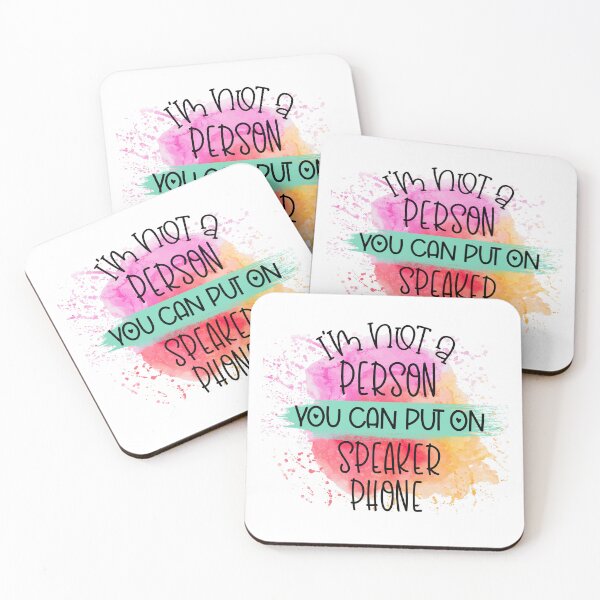 Item preview, I'm Not A Person You Can Put On Speaker - Sarcastic Funny  designed and sold by younghopes.