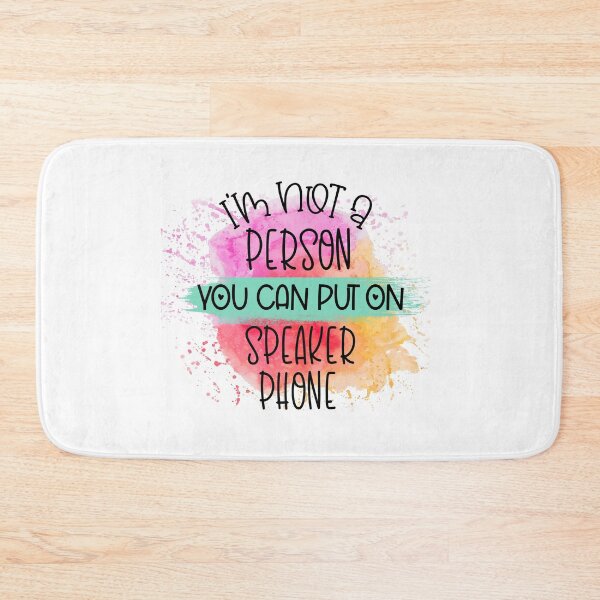 Item preview, I'm Not A Person You Can Put On Speaker - Sarcastic Funny  designed and sold by younghopes.