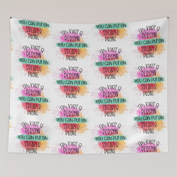 Item preview, I'm Not A Person You Can Put On Speaker - Sarcastic Funny  designed and sold by younghopes.