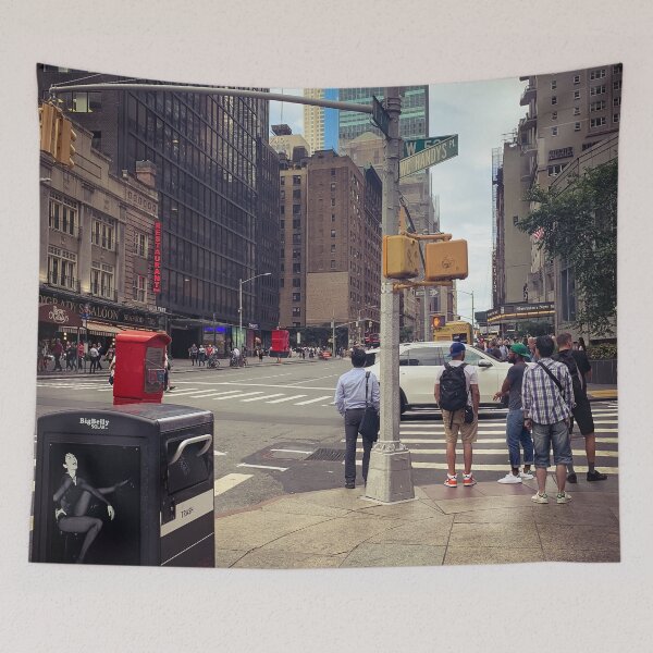 Item preview, Tourists, Manhattan, New York City  designed and sold by eleonoraingrid.