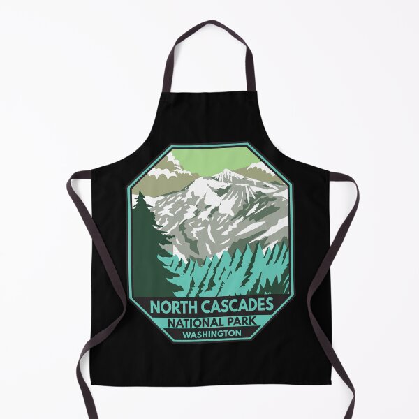 Item preview, North Cascades National Park Washington Goode Mountain Emblem designed and sold by KrisSidDesigns.