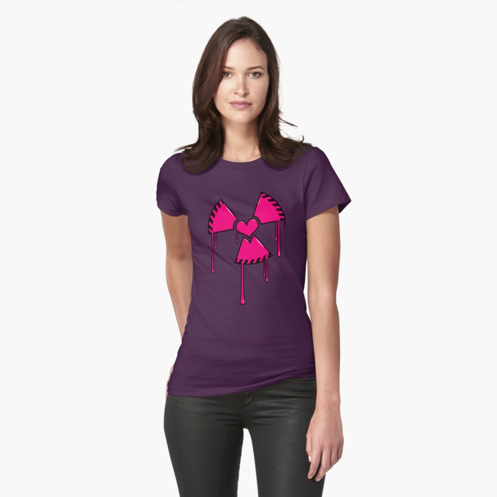Nuclear Love Fitted T-Shirt