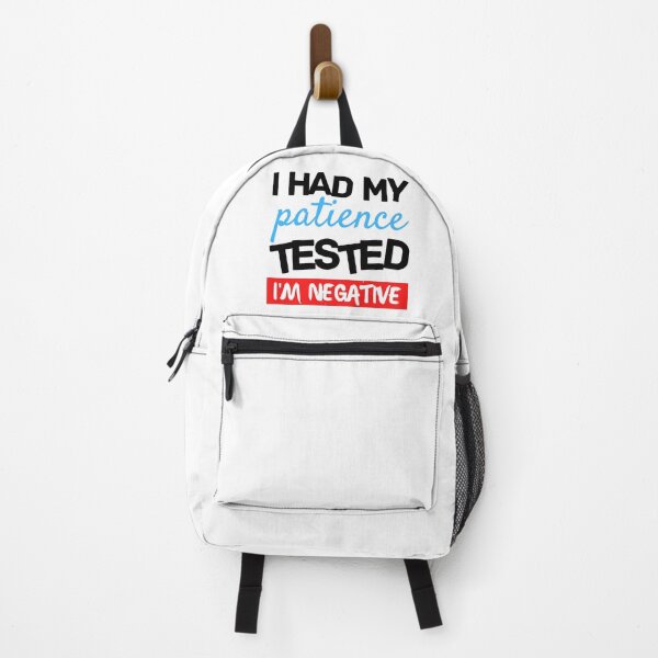 Item preview, Copy of Copy of I Had My Patience Tested I'm Negative designed and sold by Sadil.