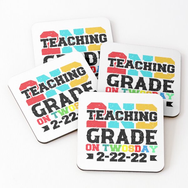 Item preview, Teaching 2nd Grade on Twosday 2-22-22 designed and sold by ZANKELLO.