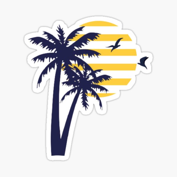 Palm Tree SKETCH Sticker