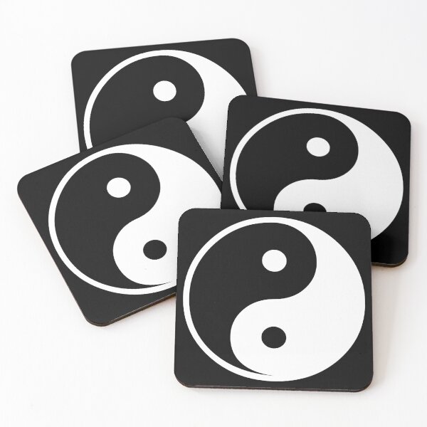 Artikelvorschau, Weißes Yin Yang – Taoistisches Symbol der Harmonie entworfen und verkauft von effervescence.