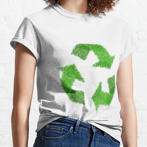 vert T-shirt classique