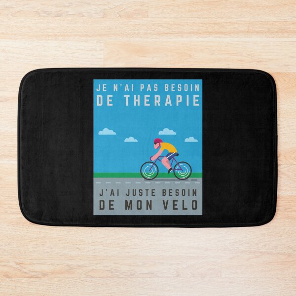 Item preview, Je n'ai pas besoin therapie, jái juste besoin de mon velo. designed and sold by Mitica-Cycling.