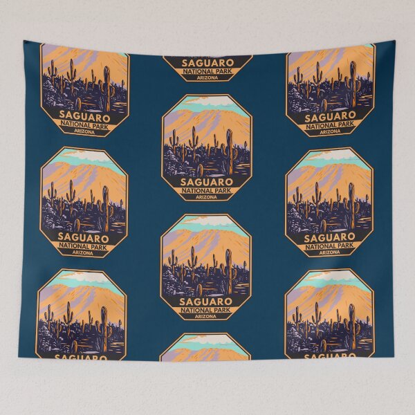 Item preview, Saguaro National Park Arizona Wasson Peak designed and sold by KrisSidDesigns.
