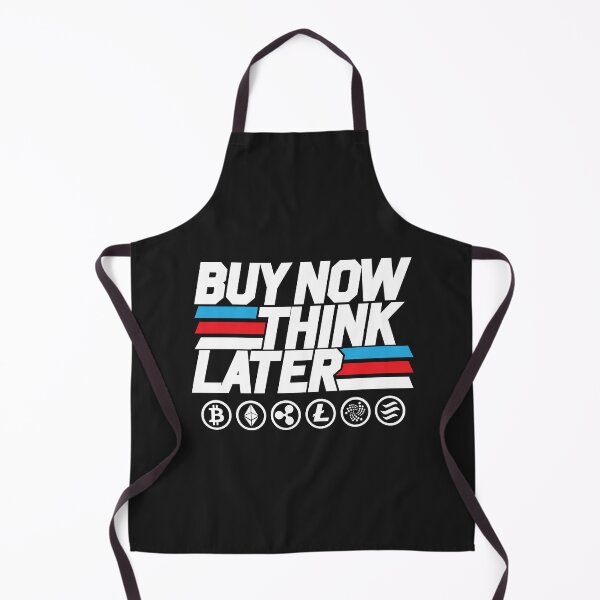 Item preview, Crypto T-Shirt: Buy Now Think Later designed and sold by Funny-Tees4U.