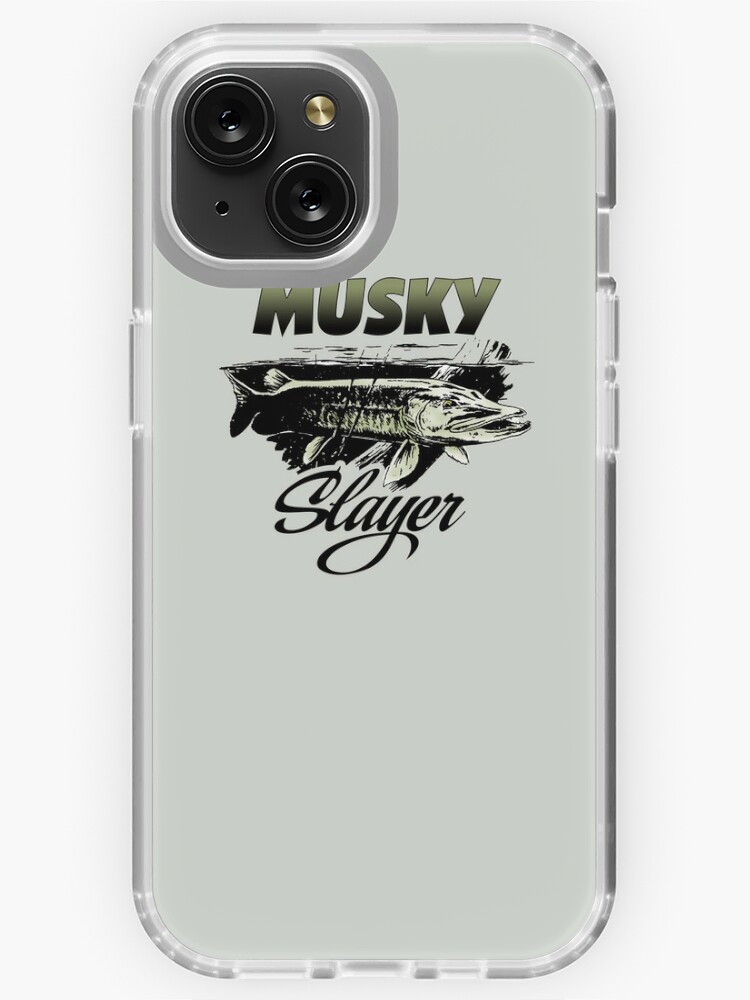 Musky fish slayer Muskie fishing iPhone Case for Sale by