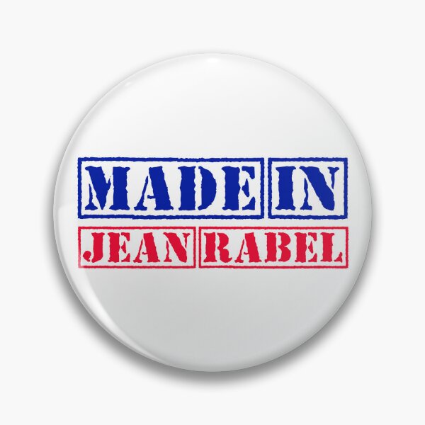Item preview, Made In Jean Rabel Sticker designed and sold by xesed.