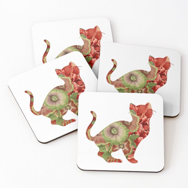 Item preview, Flower Cat Orange designed and sold by P9Designs.