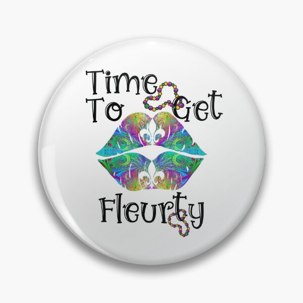 Item preview, Time To Get Fleurty Mardi Gras designed and sold by Wheeler-Styl3.