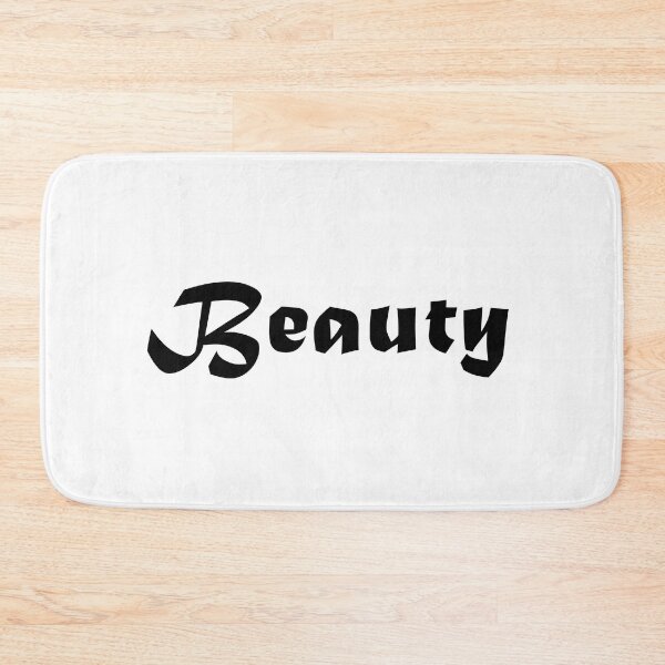 Item preview, Beauty - Black Text designed and sold by MountMercantile.