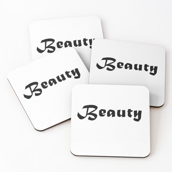Item preview, Beauty - Black Text designed and sold by MountMercantile.