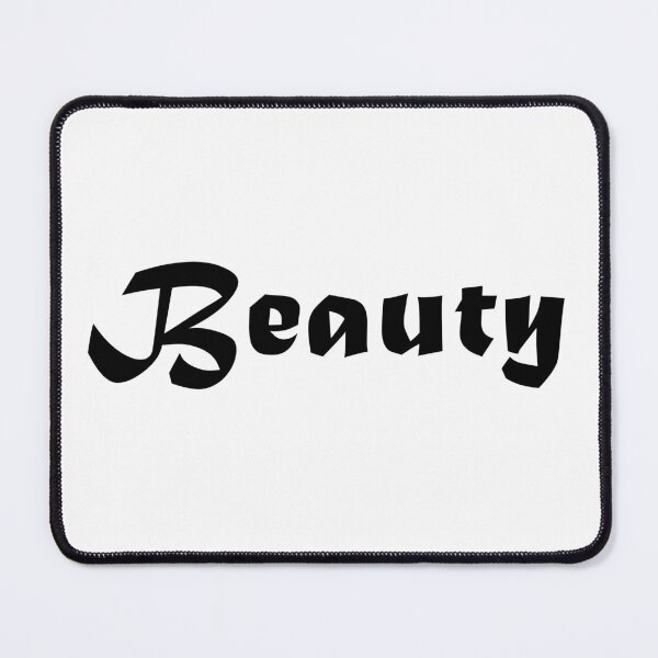 Item preview, Beauty - Black Text designed and sold by MountMercantile.
