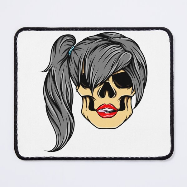 Item preview, women skull ponytail designed and sold by Alair-In.