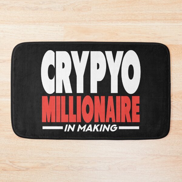 Item preview, Crypto T-Shirt: Crypto Millionaire designed and sold by Funny-Tees4U.
