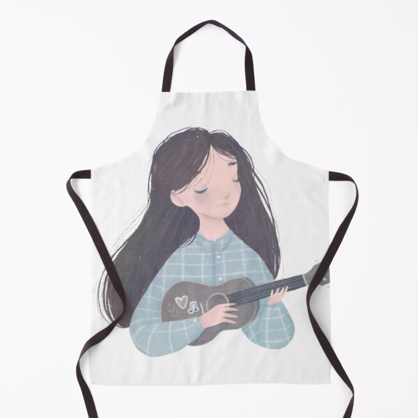 Item preview, A girl with a ukulele designed and sold by montana-22.