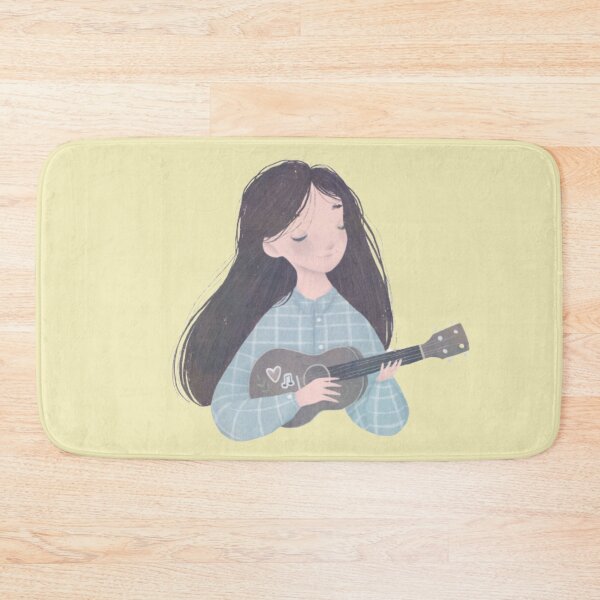 Item preview, A girl with a ukulele designed and sold by montana-22.