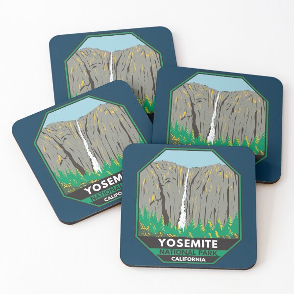 Item preview, Yosemite National Park Ribbon Falls California designed and sold by KrisSidDesigns.