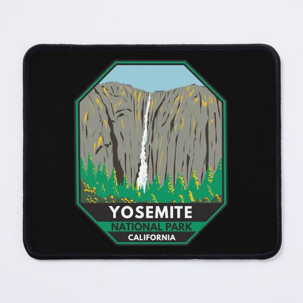 Item preview, Yosemite National Park Ribbon Falls California designed and sold by KrisSidDesigns.