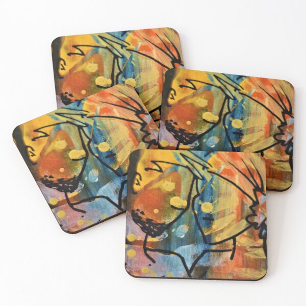 Item preview, Abstract Staring Contest designed and sold by Heather Labbe.