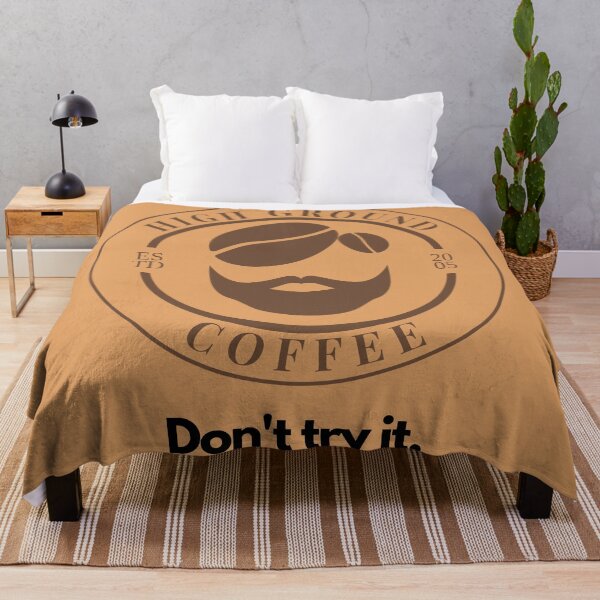 Item preview, Ken Obi's Own High Ground Coffee - Don't Try It! Coffee Logo designed and sold by LudicrousFeed.