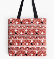 Yuchi Red Square Tote Bag