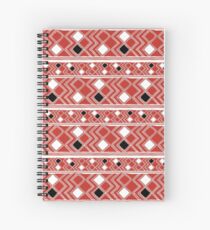 Yuchi Red Square Spiral Notebook
