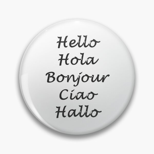 Item preview, Hello In Different Languages designed and sold by superchele.