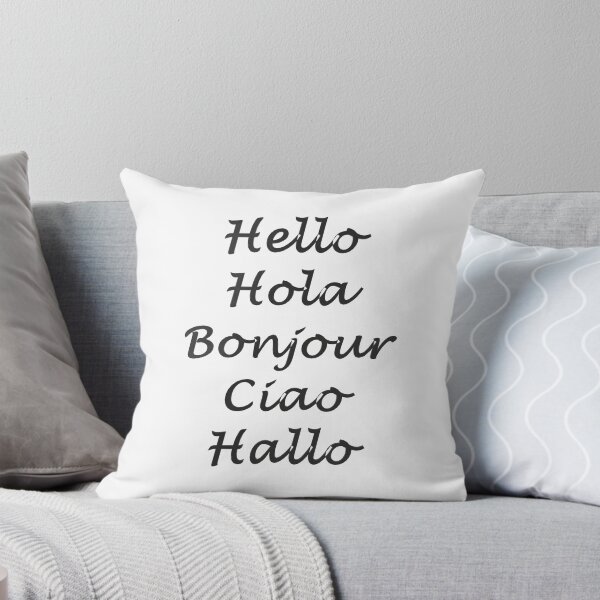 Item preview, Hello In Different Languages designed and sold by superchele.