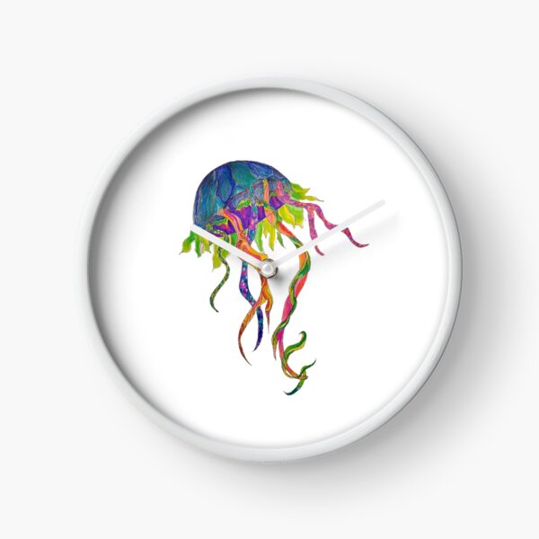 Item preview, Colorful Jellyfish, No Background designed and sold by racheltrieu.