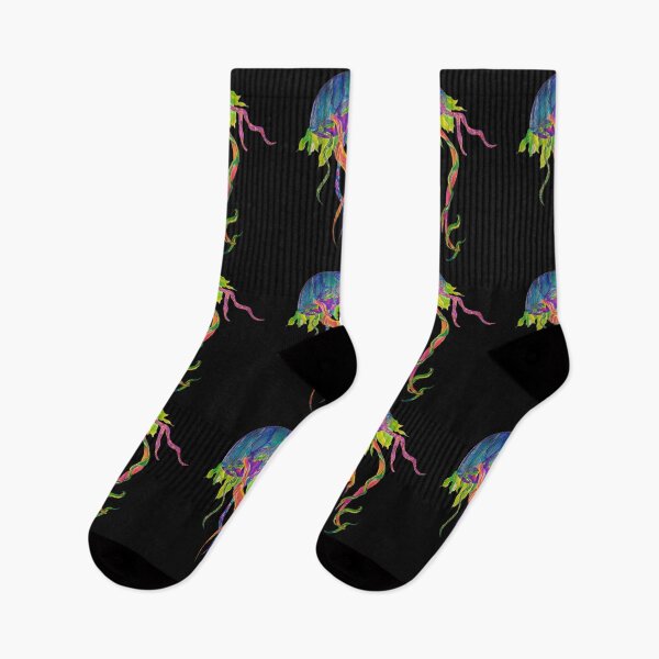 Item preview, Colorful Jellyfish, No Background designed and sold by racheltrieu.