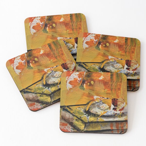Item preview, Abstract Fruit and a Book designed and sold by Heather Labbe.