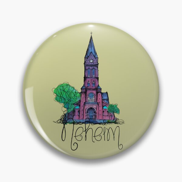 Item preview, Neheimer Dom Sauerland Urban Sketch motif designed and sold by emm-j.
