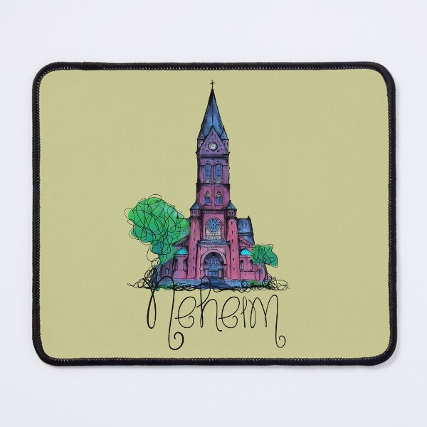 Item preview, Neheimer Dom Sauerland Urban Sketch motif designed and sold by emm-j.
