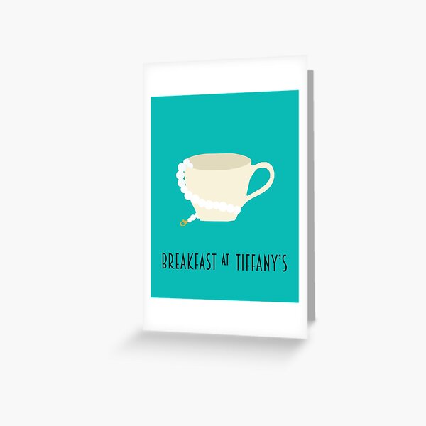 Item preview, Breakfast at Tiffany's minimalist designed and sold by Abby Gost.